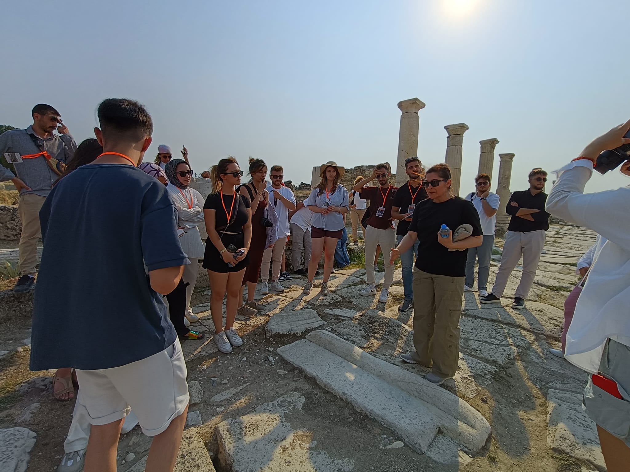 TÜBİTAK 2237-A Programı Kapsamında Arkeolojik Miras Alanları Koruma ve Sunum Bilimsel Eğitim Etkinliğine Katılım Sağlandı